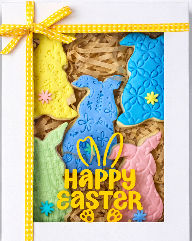 Gluten Free Blossom Burrow Bunny Sugar Cookie Gift Box