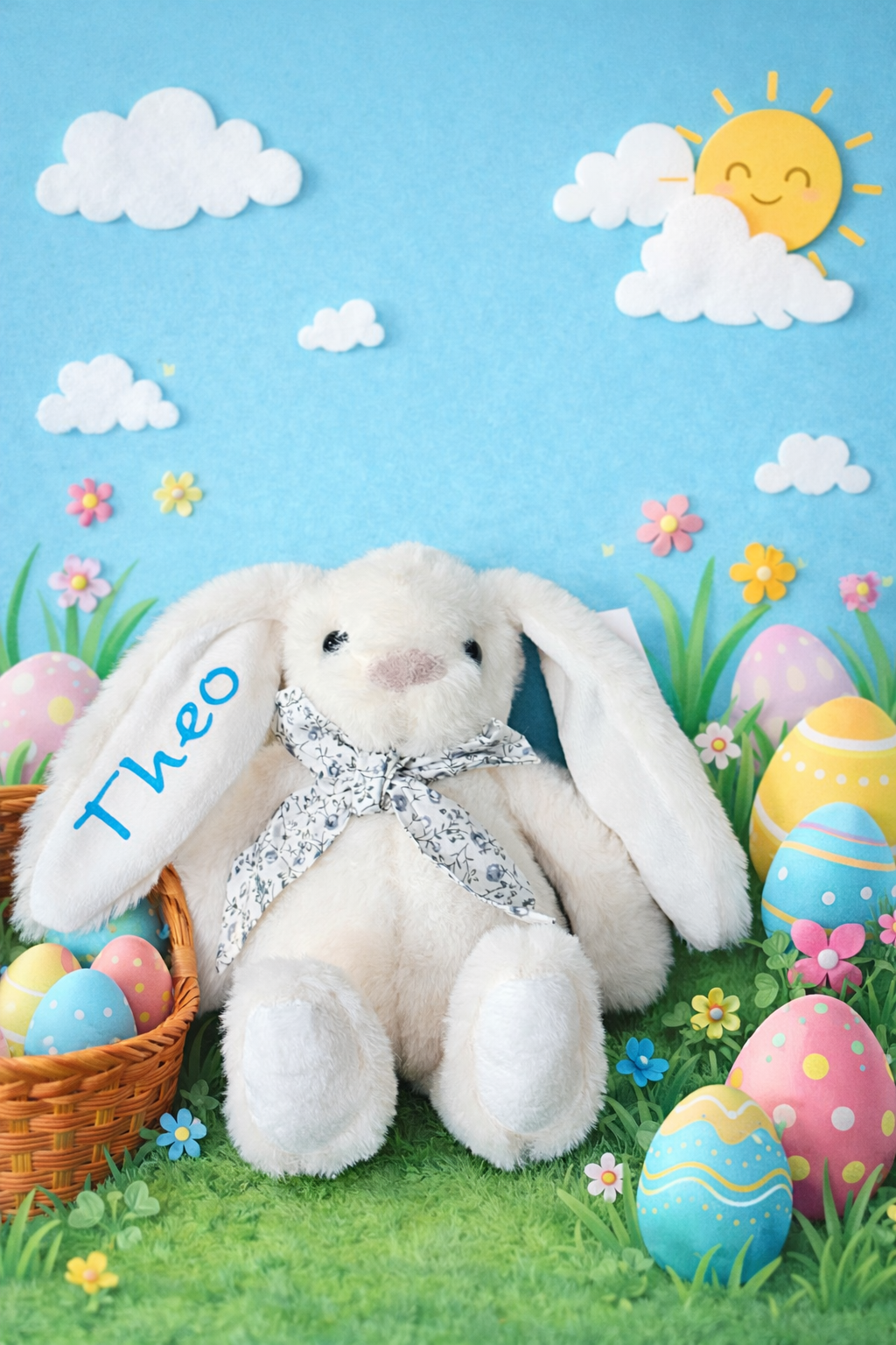 Personalised Plush Easter Bunny