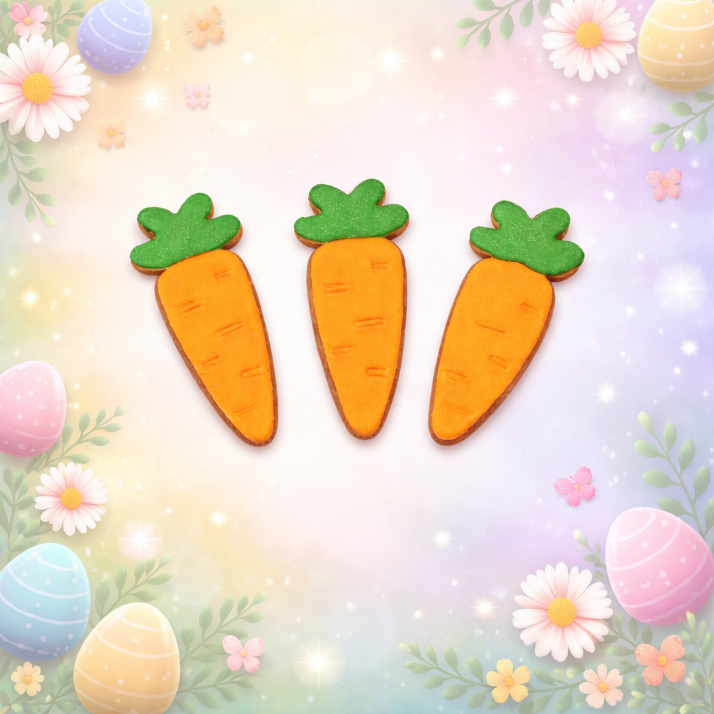 Bunny Bait Sugar Cookie Carrots - 3 Pack
