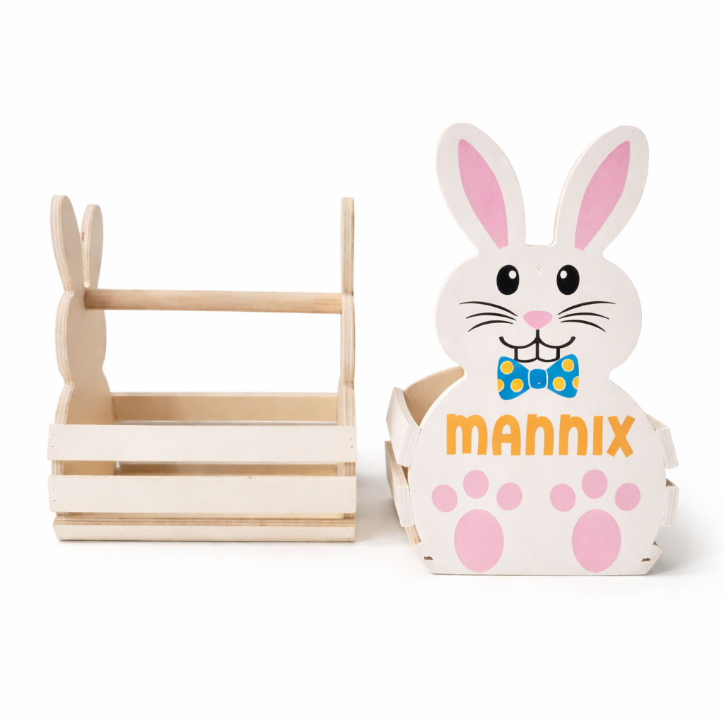 Personalised Easter Bunny Basket
